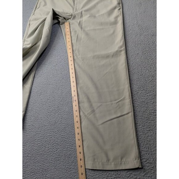 Columbia XCO Pants Mens 36x32 (Meas 37.5x31.5) Beige Chino Zip Pocket UPF 50 - Picture 13 of 16